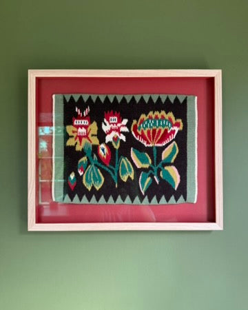 Framed Vintage Tapestry