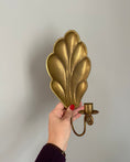 Load image into Gallery viewer, Single Brass Wall Sconce
