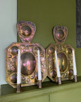 Load image into Gallery viewer, Pair of Double Armed Brass Wall Sconces
