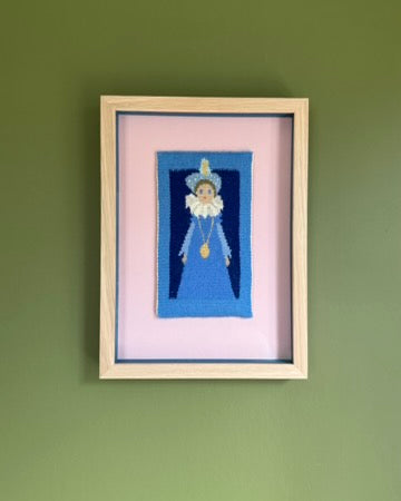 Framed Vintage Tapestry