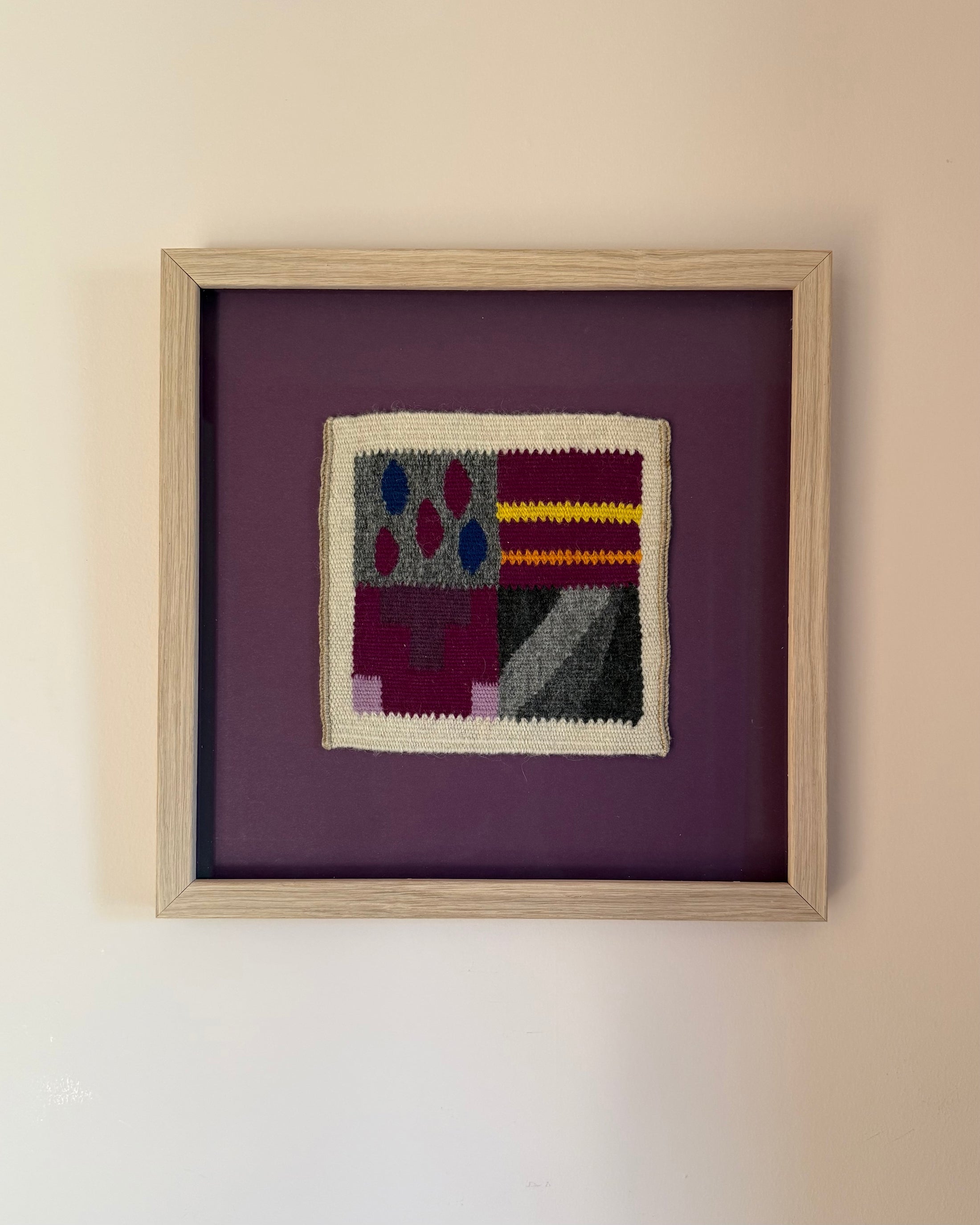 Framed Vintage Tapestry