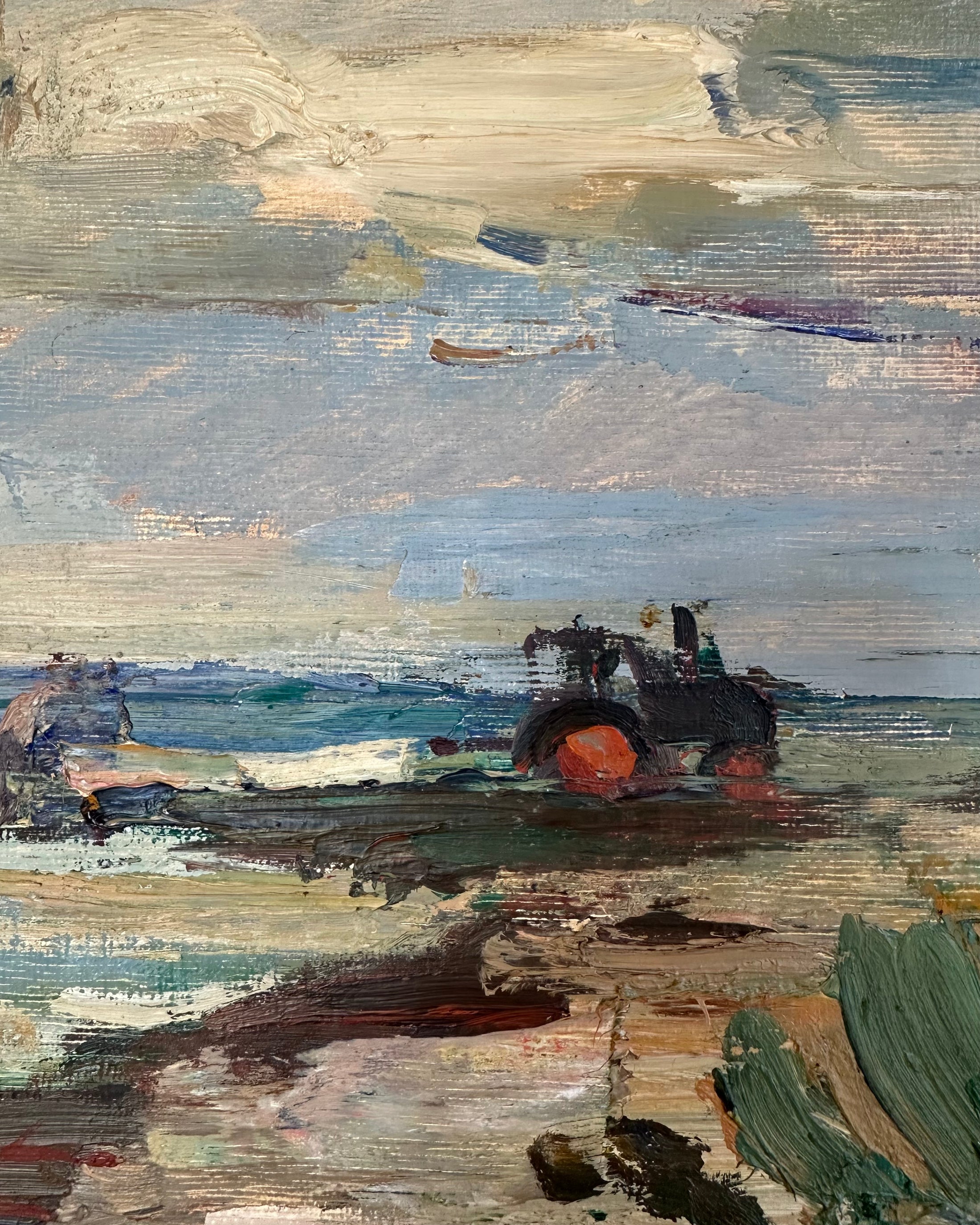 Tractor in the Field