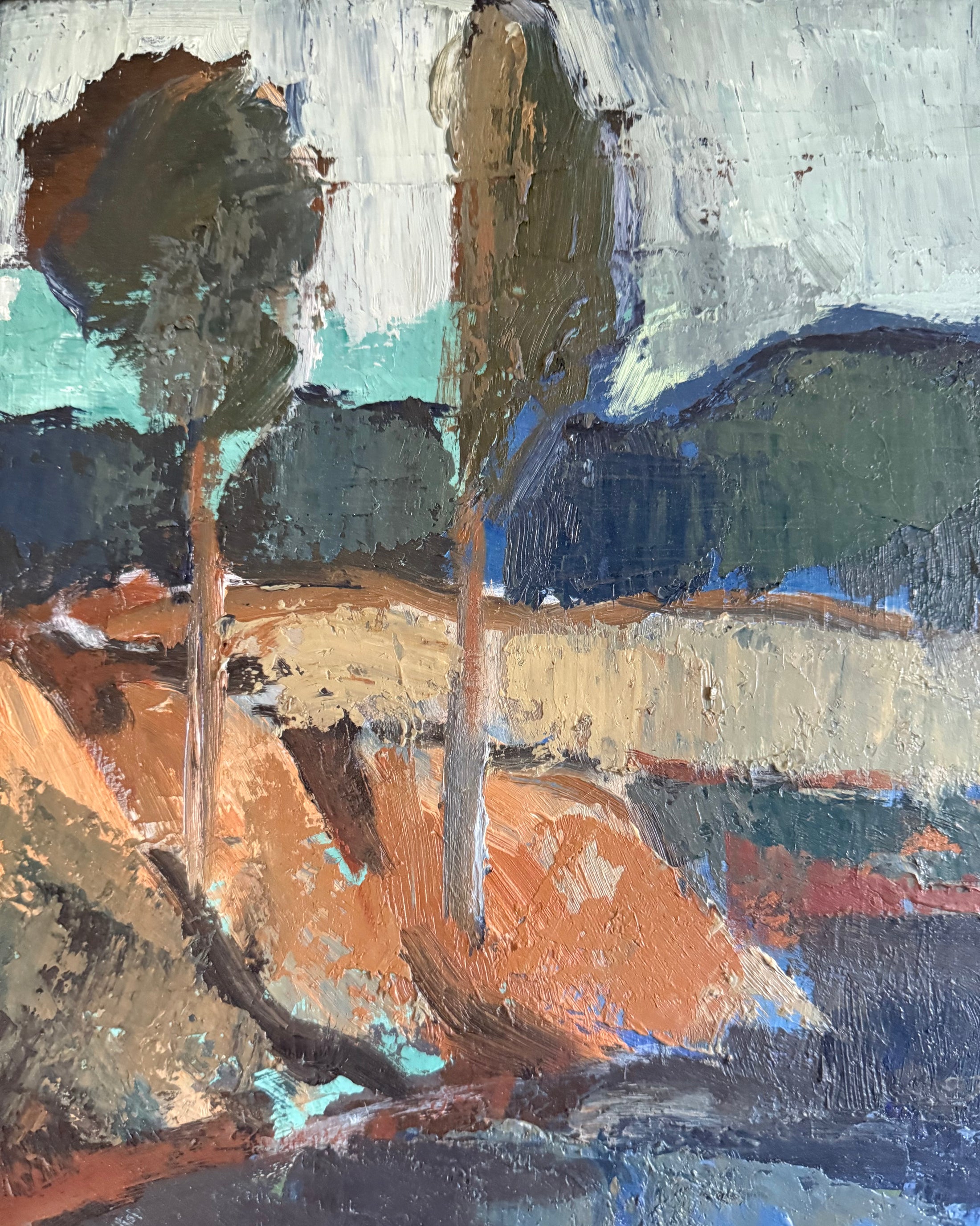 Landscape in Blue