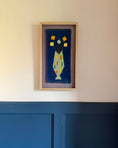 Load image into Gallery viewer, Framed Vintage Tapestry -  Flowers in a Vase
