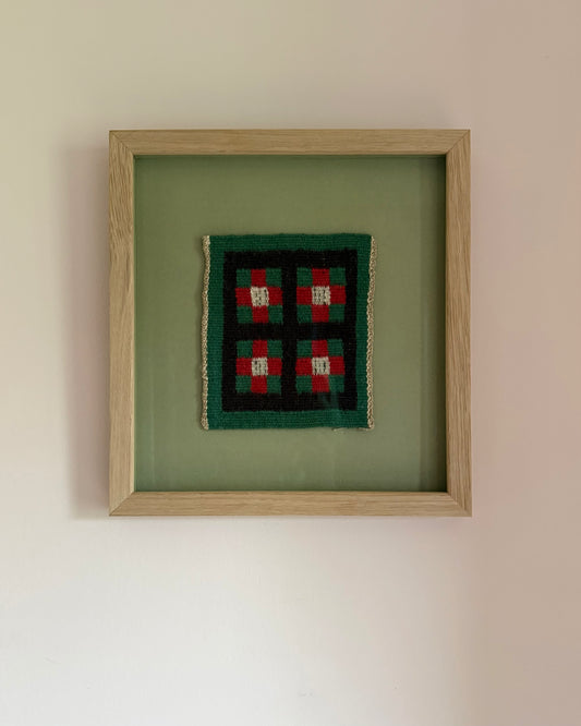 Framed Vintage Tapestry