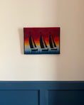 Load image into Gallery viewer, Vintage Tapestry - Sailboats

