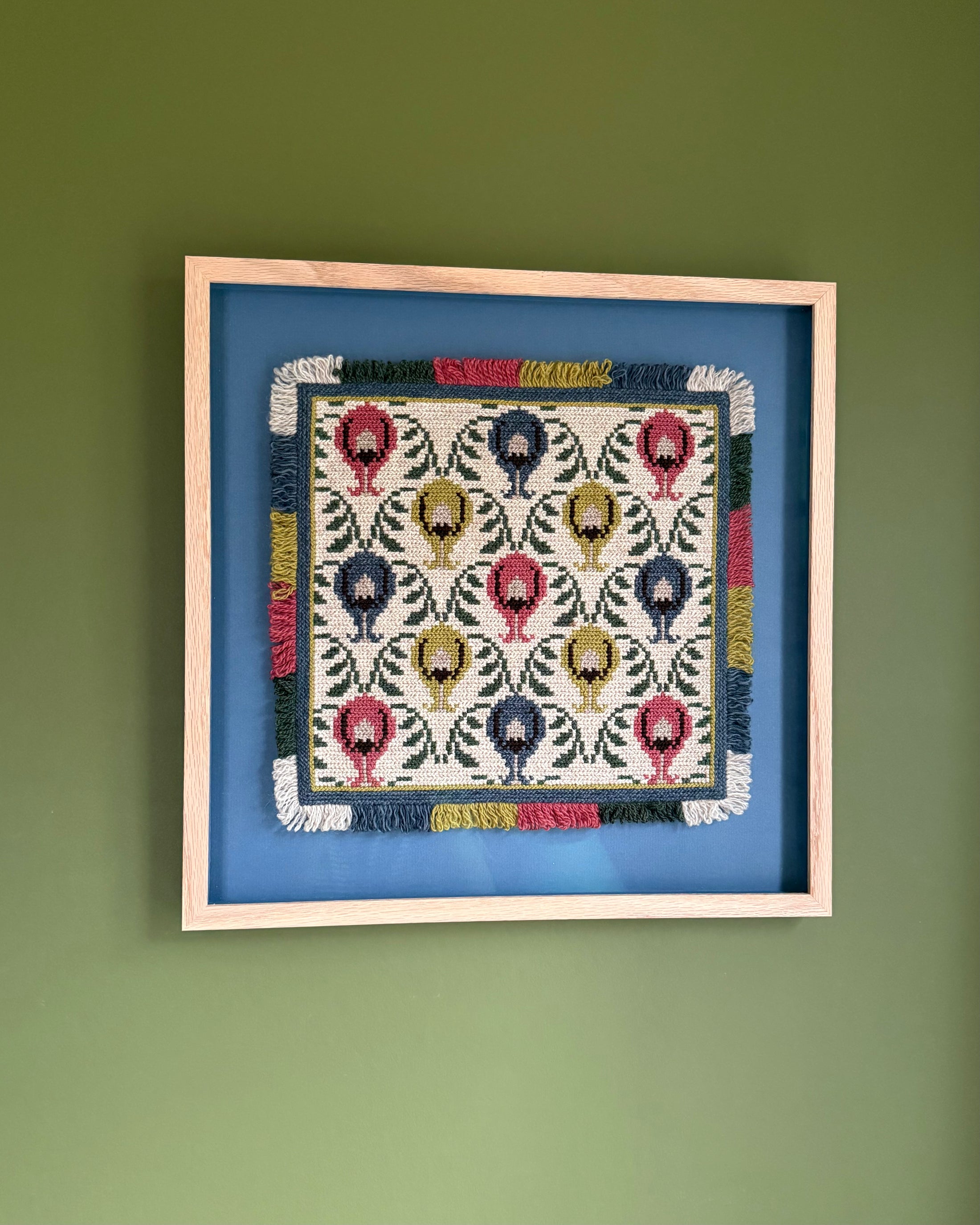 Framed Vintage Tapestry