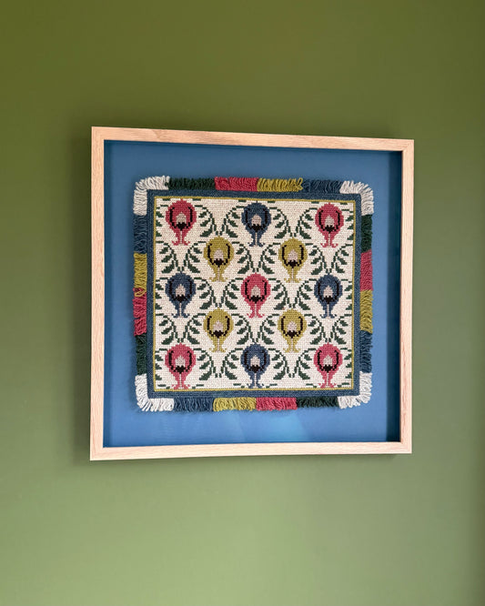 Framed Vintage Tapestry