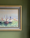 Load image into Gallery viewer, Sailboats in the Harbor by Hamborn
