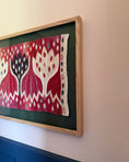 Load image into Gallery viewer, Framed Vintage Tapestry - Crocus röd by Ann-Mari Forsberg
