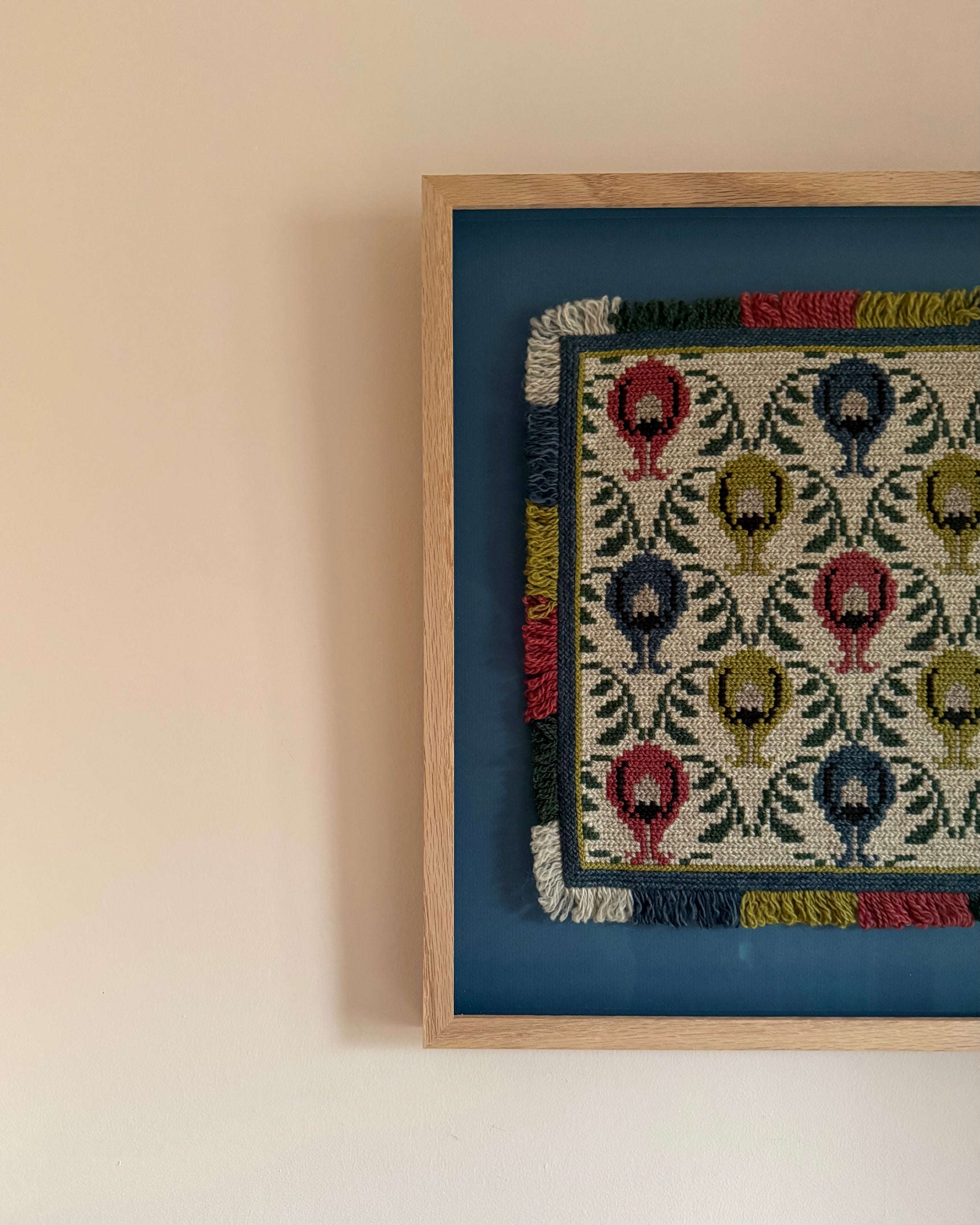 Framed Vintage Tapestry