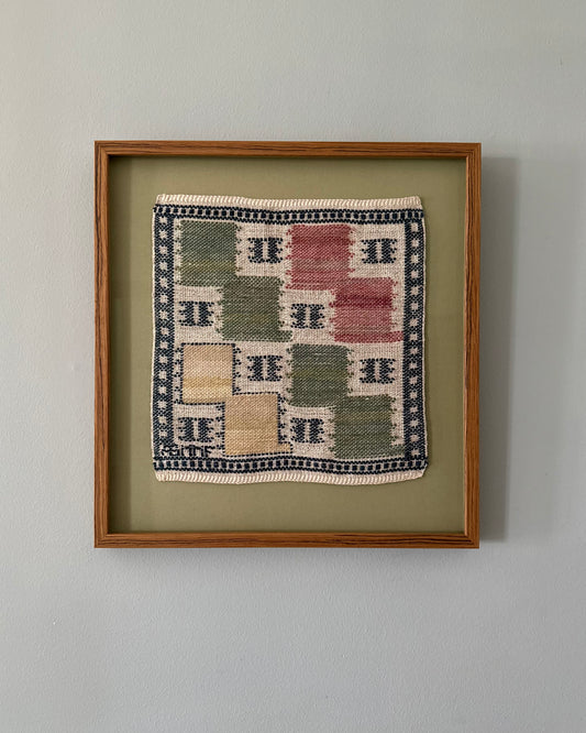 Framed Vintage Tapestry - Lövendal by Märta Måås-Fjetterström