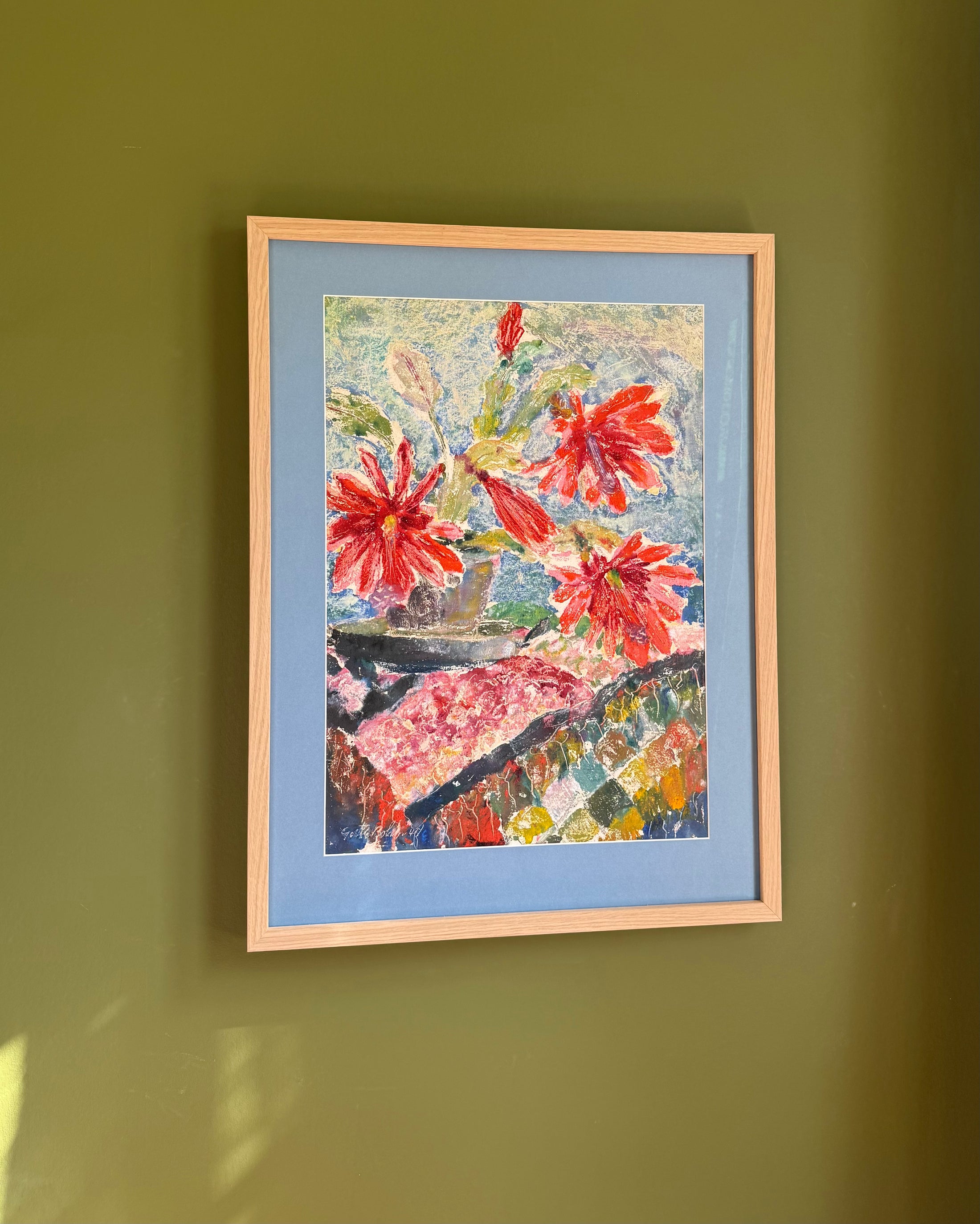 Mid-Century Flower Still Life