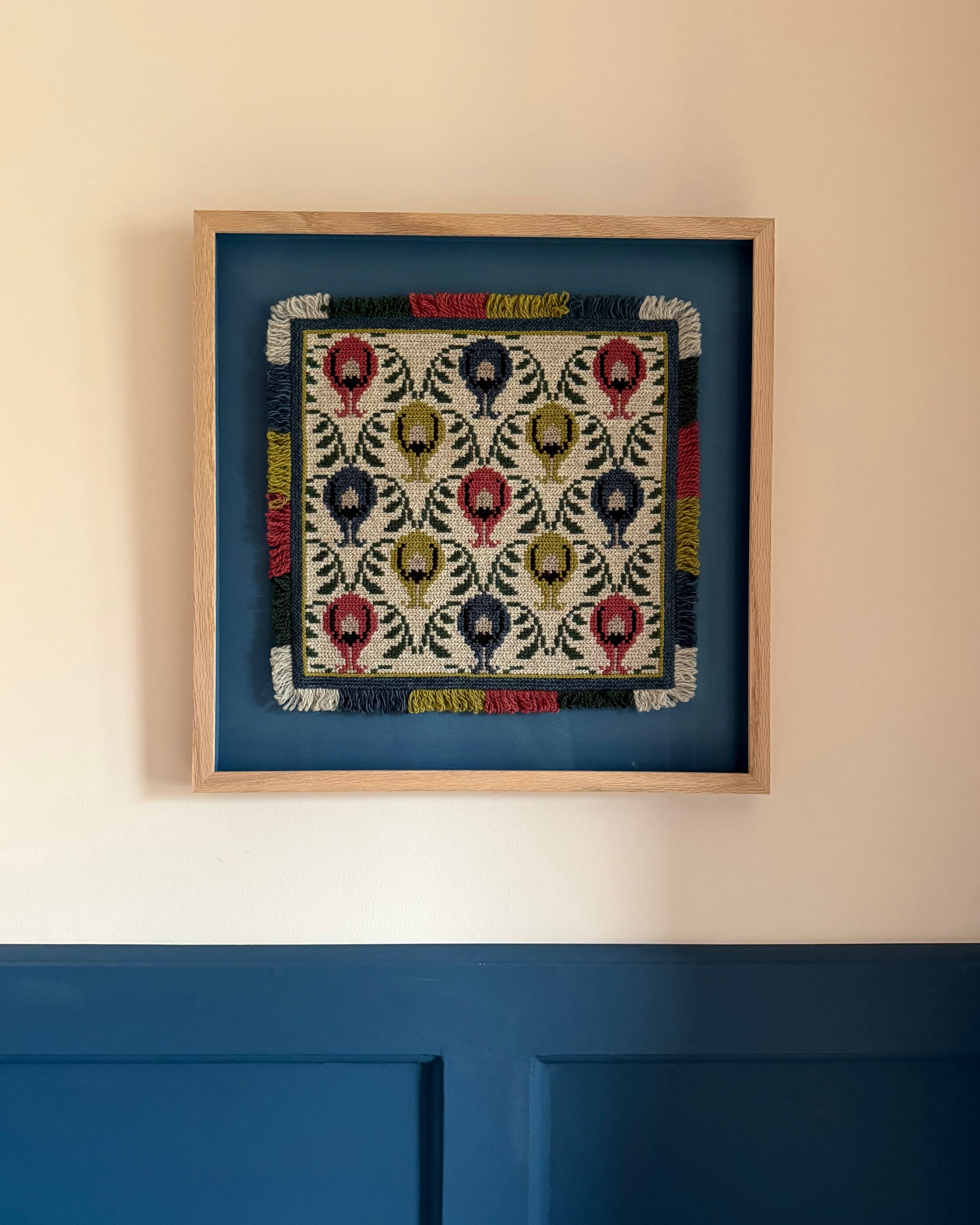 Framed Vintage Tapestry