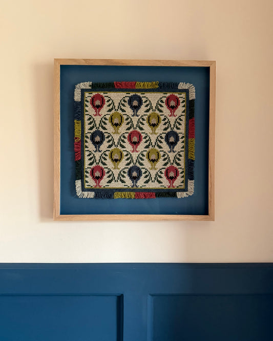 Framed Vintage Tapestry