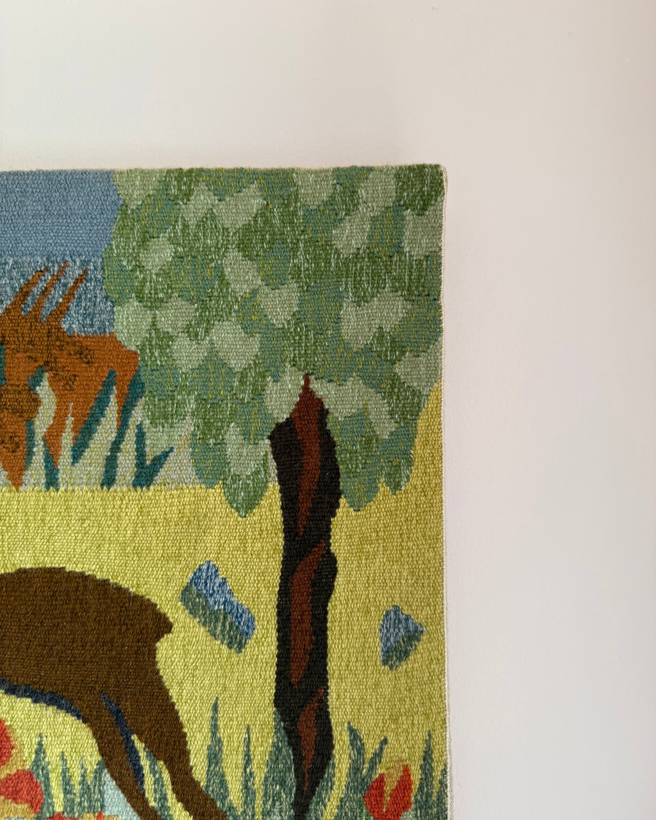 Vintage Deer Tapestry