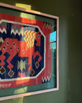 Load image into Gallery viewer, Framed Vintage Tapestry - Röd häst, hingsten by Märta Måås-Fjetterström
