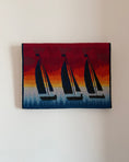 Load image into Gallery viewer, Vintage Tapestry - Sailboats
