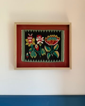 Framed Vintage Tapestry