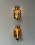 Load image into Gallery viewer, Pair of Brass Wall Sconces
