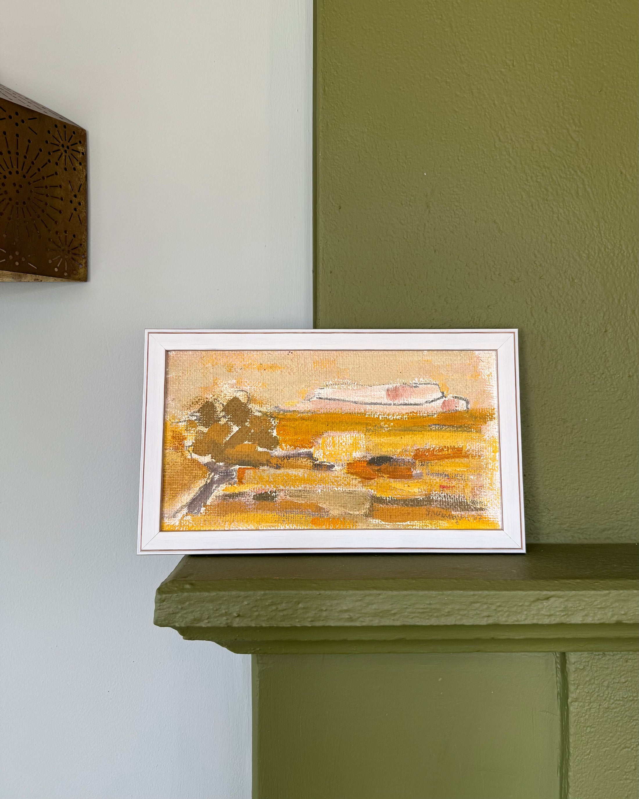 Small Landscape in Ochre