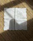 Load image into Gallery viewer, Set of 10 Napkins with a Scalloped Edge
