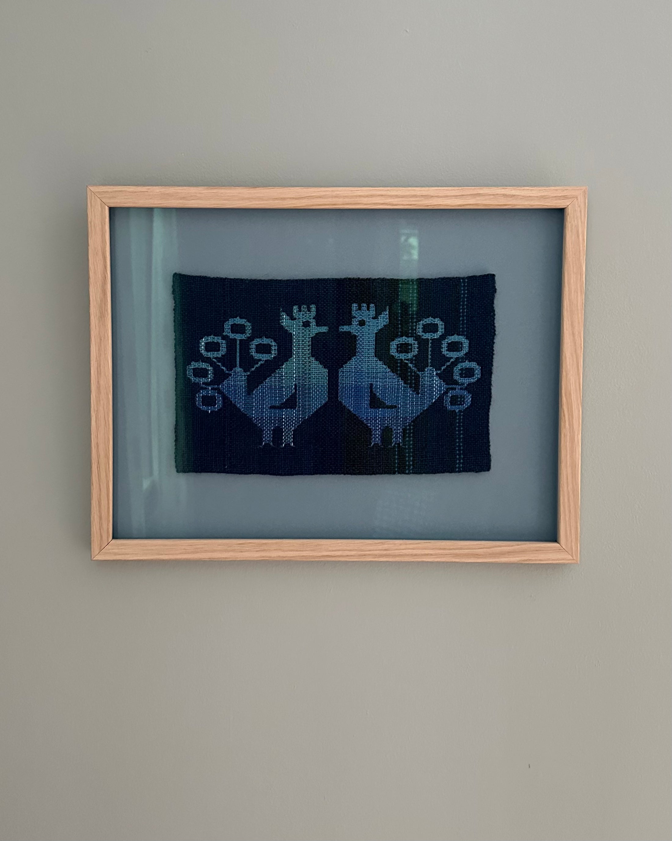 Framed Vintage Tapestry