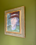 Load image into Gallery viewer, Man in Burgundy Hat
