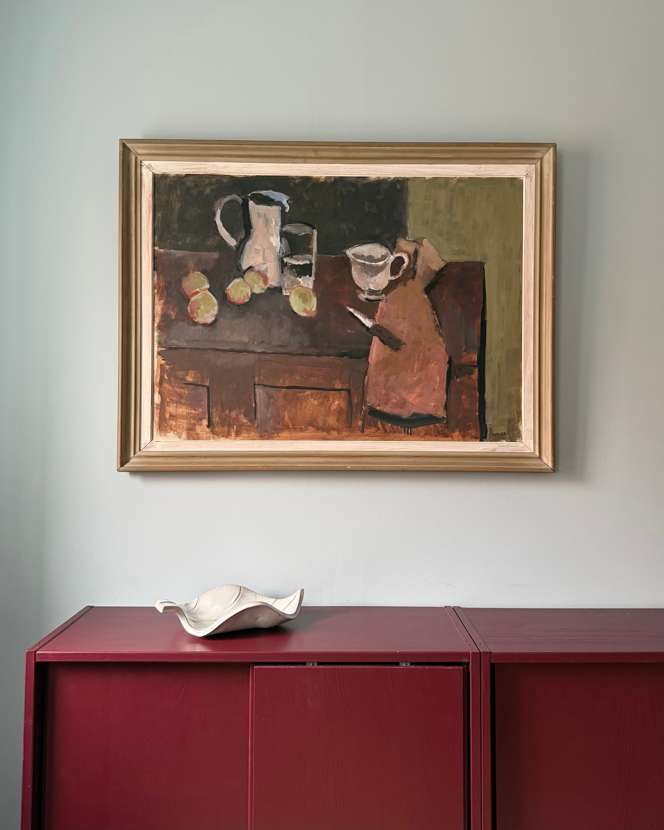 Large Still Life in Brown