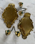 Load image into Gallery viewer, Pair of Brass Wall Sconces
