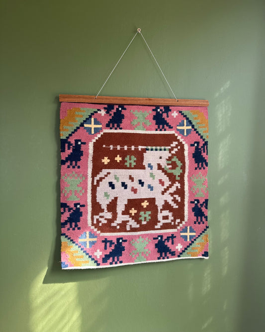 Vintage Tapestry "Bäckahästen"