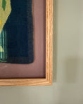 Load image into Gallery viewer, Framed Vintage Tapestry -  Flowers in a Vase
