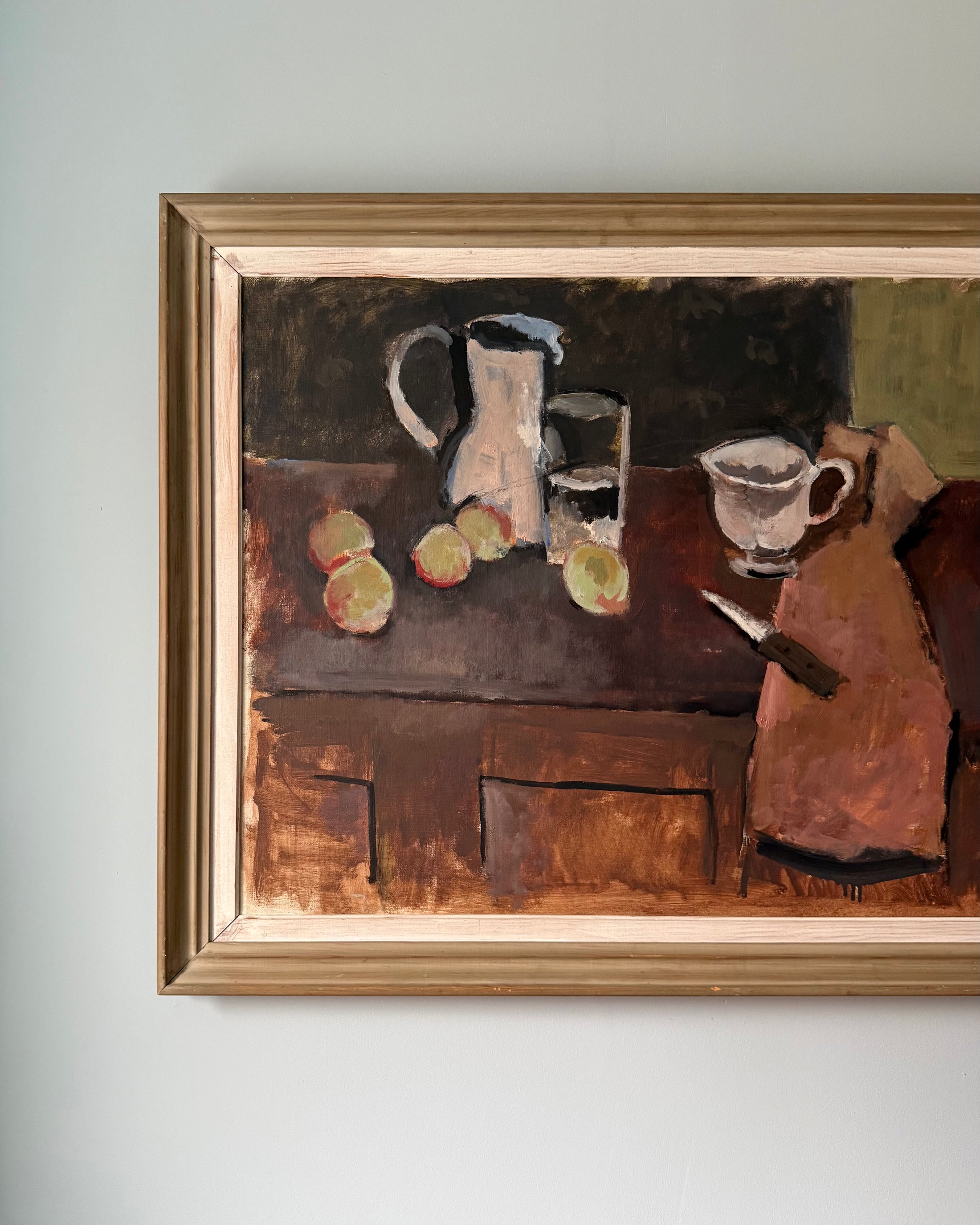 Large Still Life in Brown