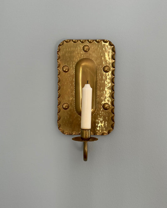 Pair of Brass Wall Sconces