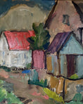 Load image into Gallery viewer, Mid-century Village Scene
