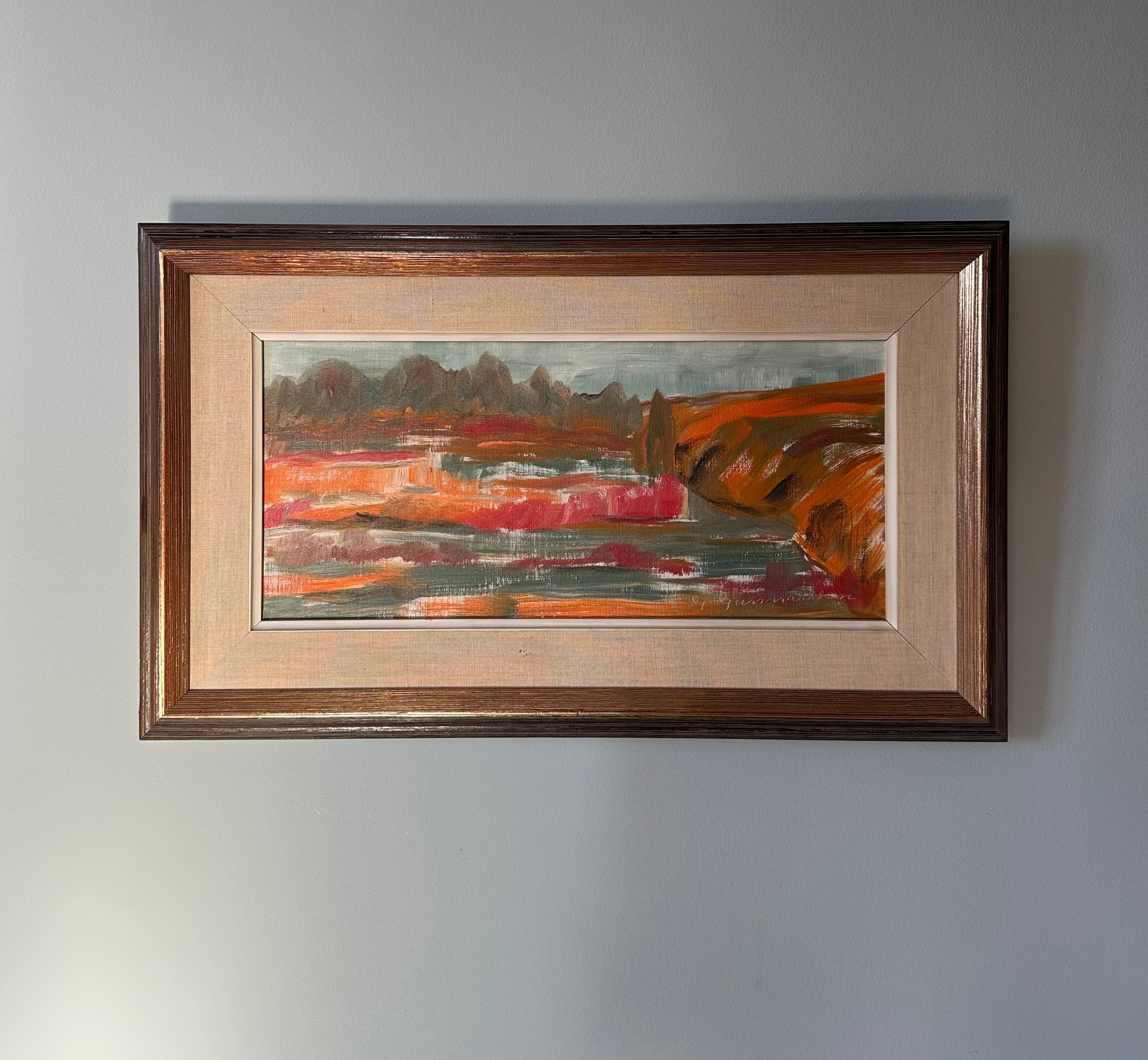 Fiery Landscape