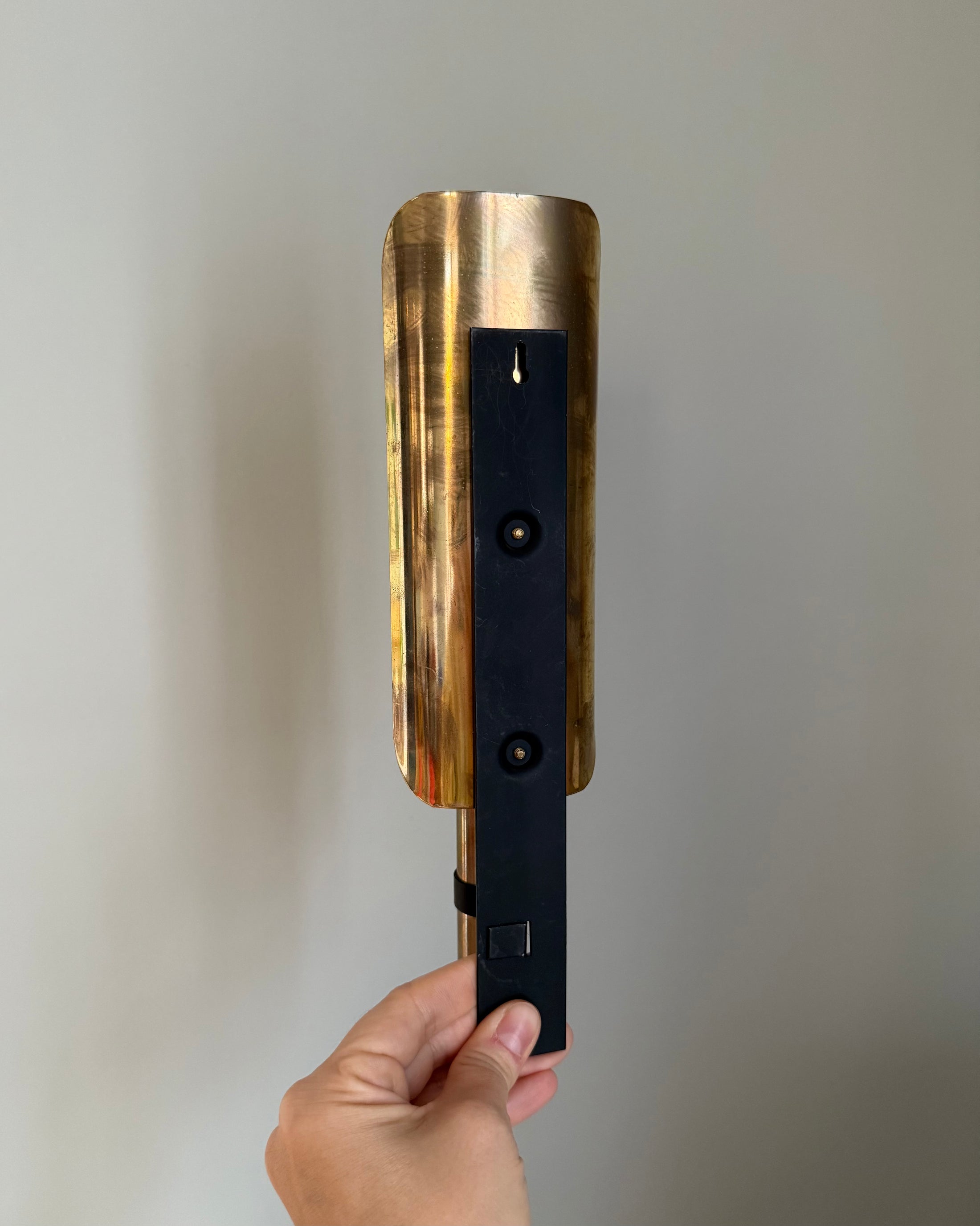 Single Brass Candle Holder