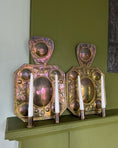 Load image into Gallery viewer, Pair of Double Armed Brass Wall Sconces
