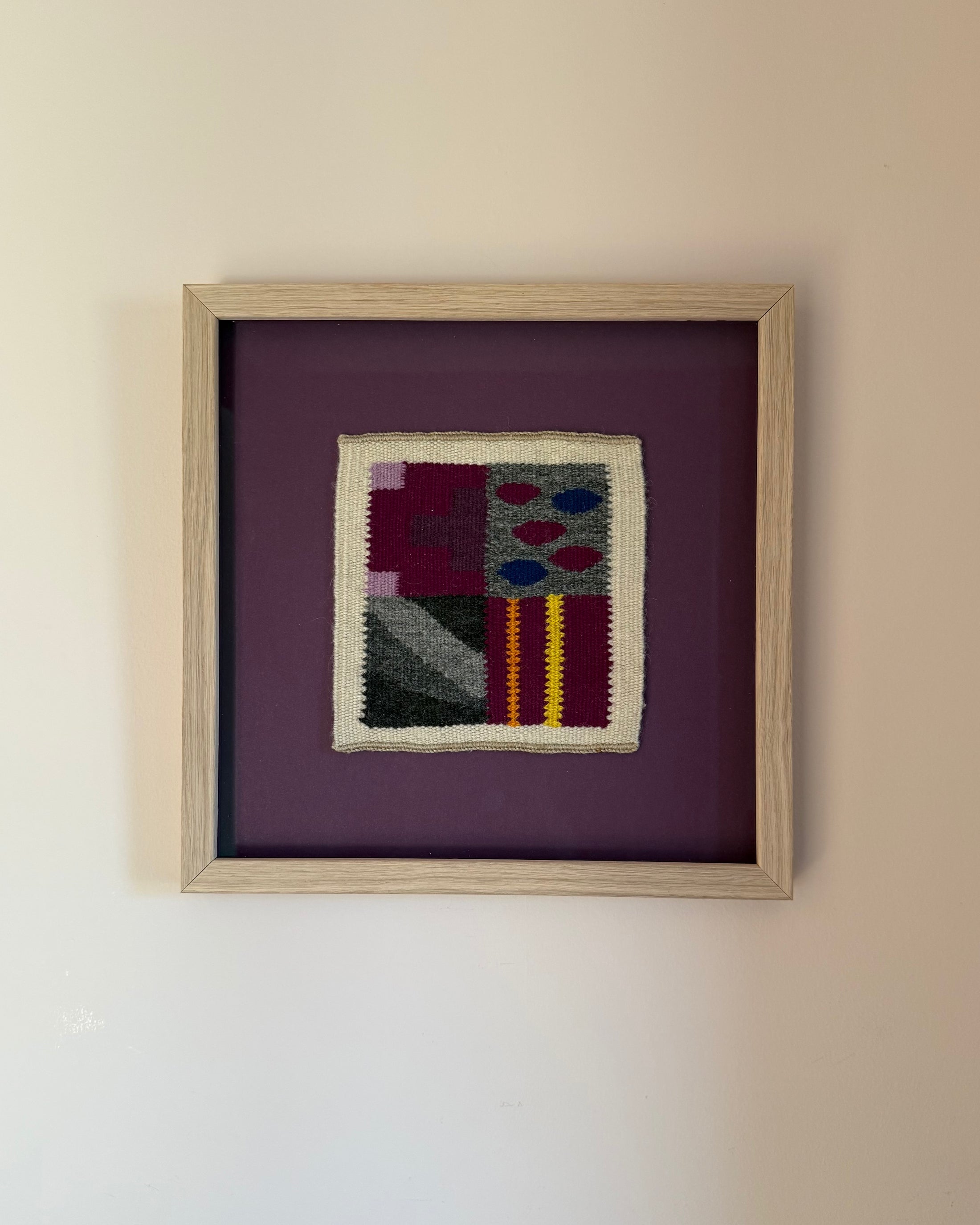 Framed Vintage Tapestry