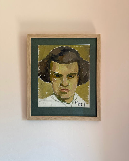 Young Man, 1940 by Eric Cederberg