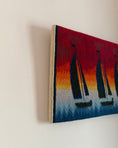 Load image into Gallery viewer, Vintage Tapestry - Sailboats

