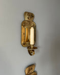 Load image into Gallery viewer, Pair of Brass Wall Sconces
