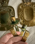 Load image into Gallery viewer, Pair of Brass Wall Sconces
