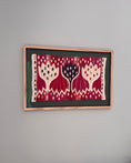 Load image into Gallery viewer, Framed Vintage Tapestry - Crocus röd by Ann-Mari Forsberg
