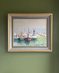 Load image into Gallery viewer, Sailboats in the Harbor by Hamborn
