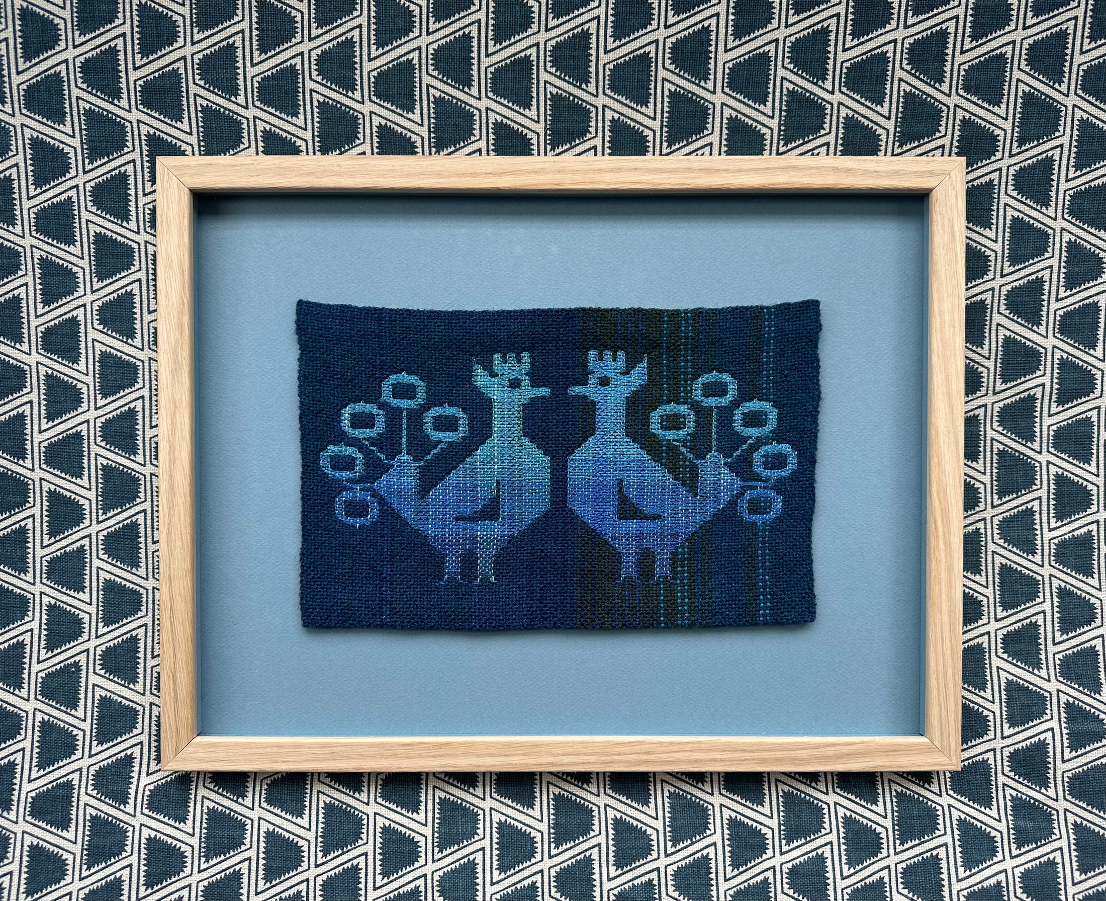 Framed Vintage Tapestry