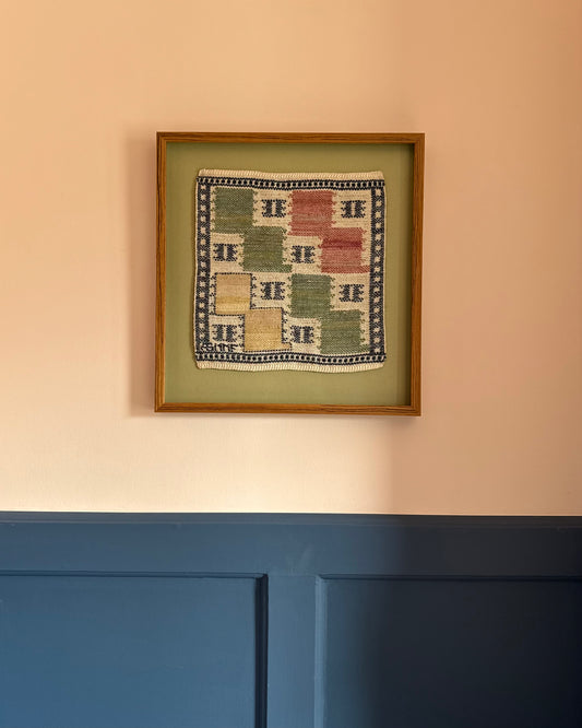 Framed Vintage Tapestry - Lövendal by Märta Måås-Fjetterström