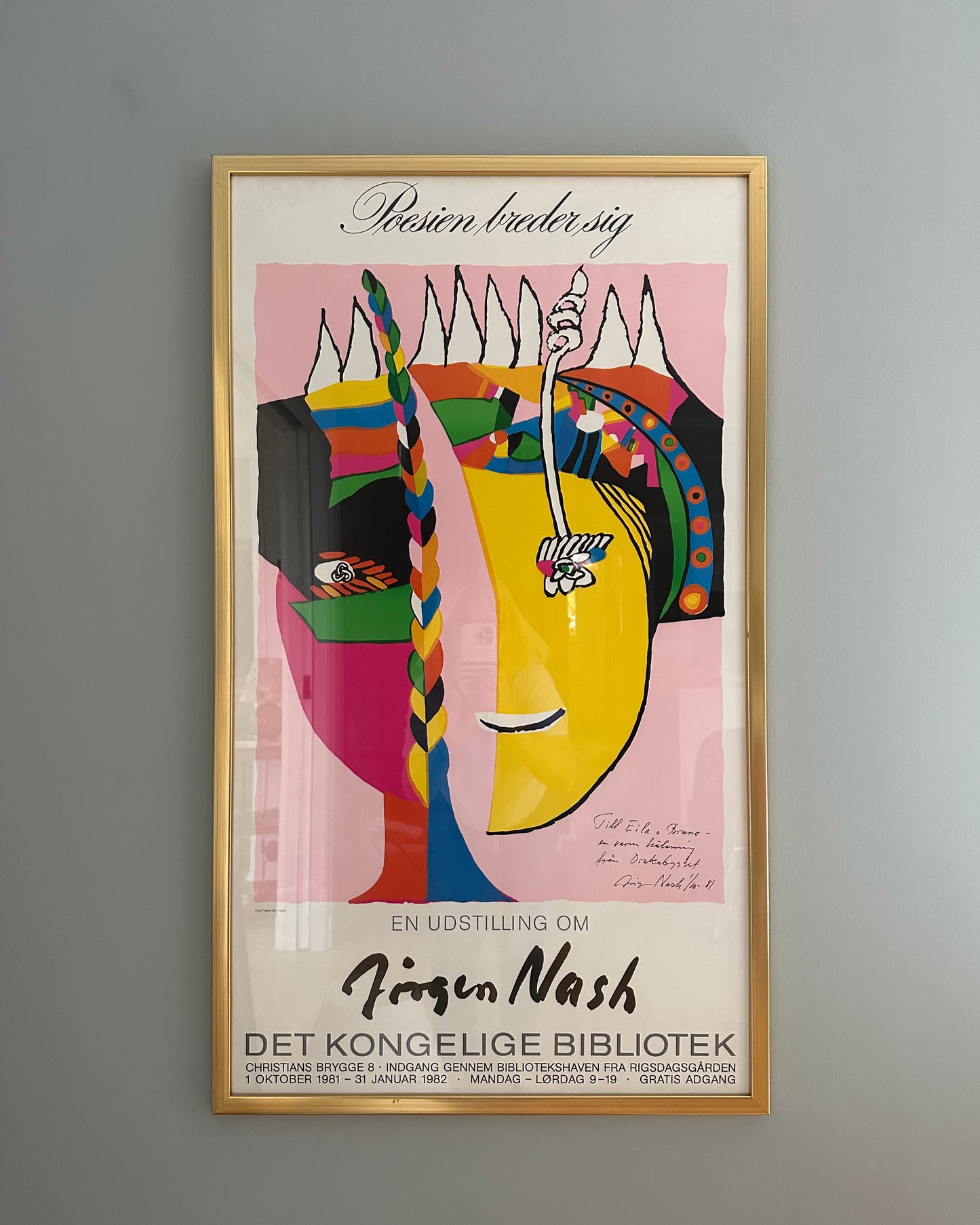 Large Exhibition Poster - Jörgen Nash