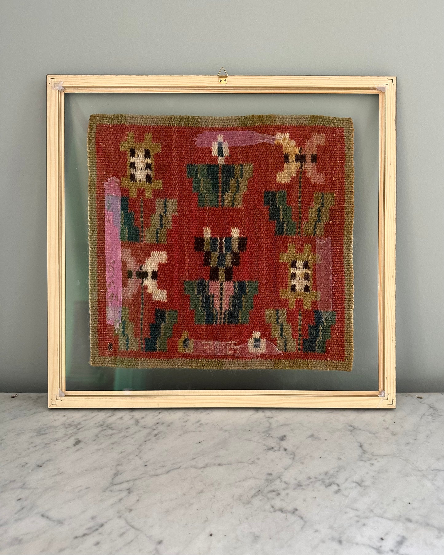 Framed Vintage Tapestry by Märta Måås-Fjetterström
