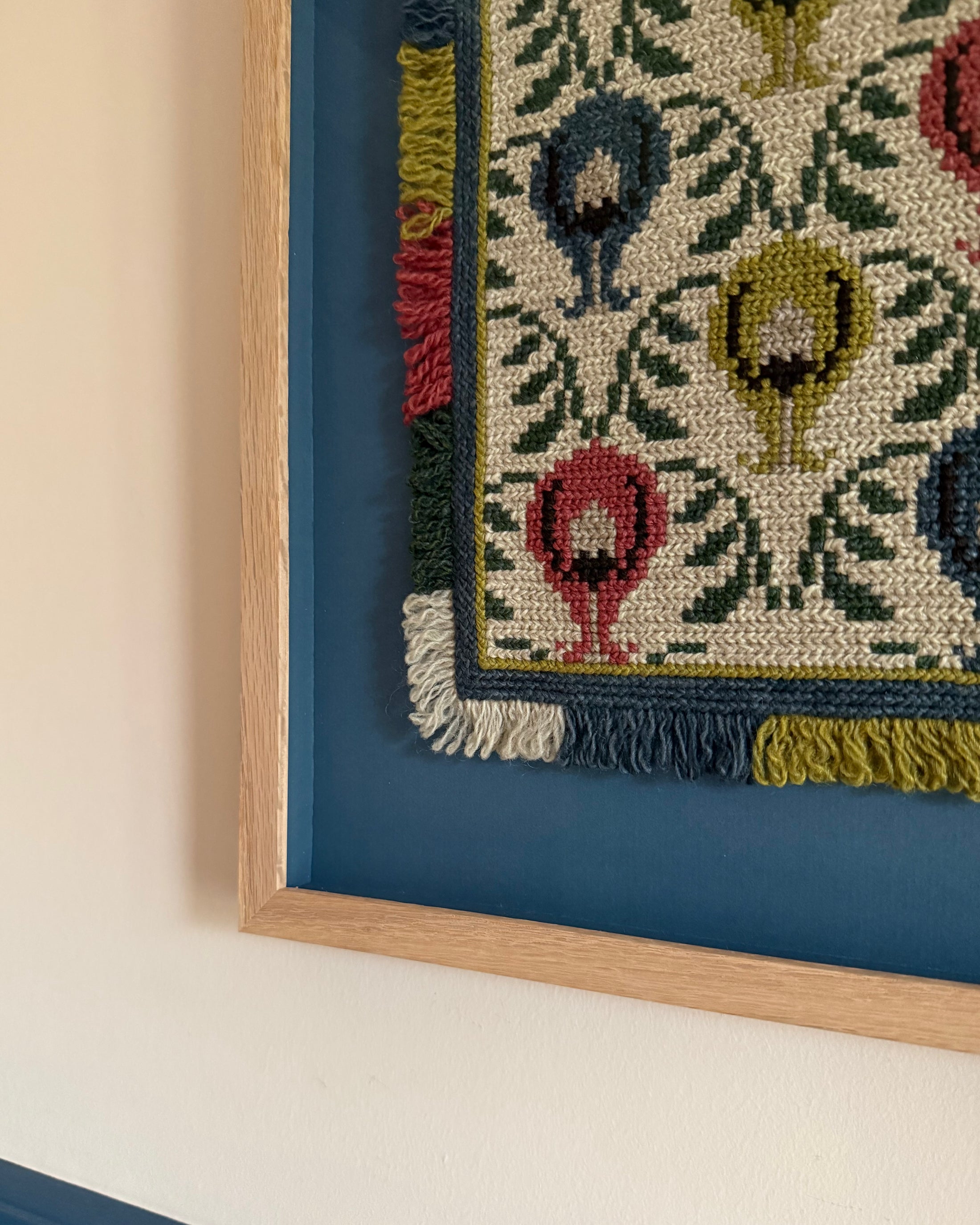 Framed Vintage Tapestry